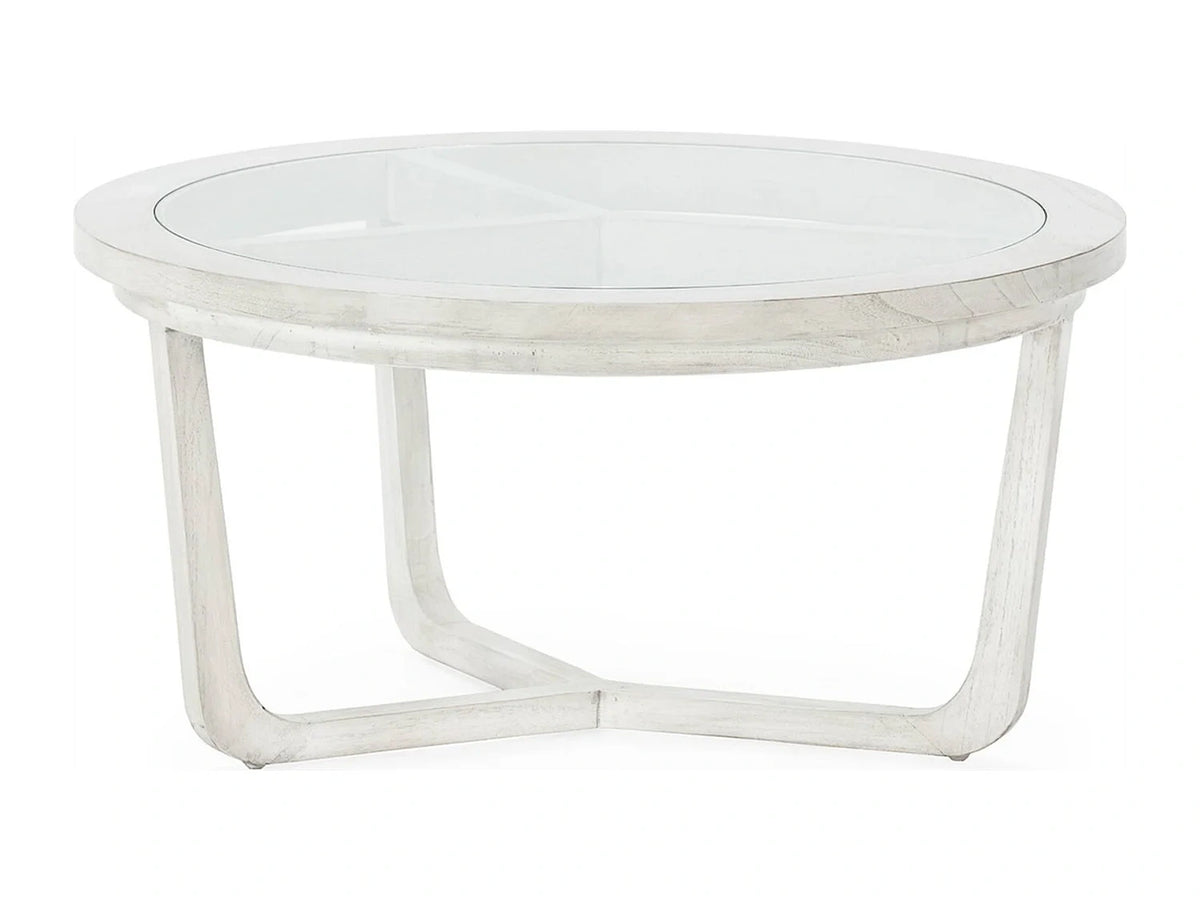 Table basse bois cedre verre finition gris