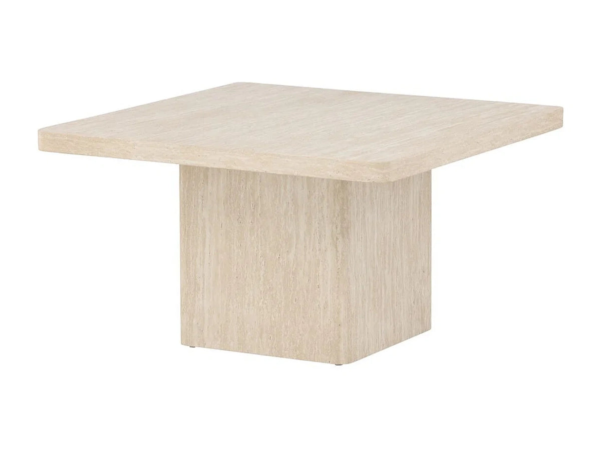 Table basse travertin - Beige