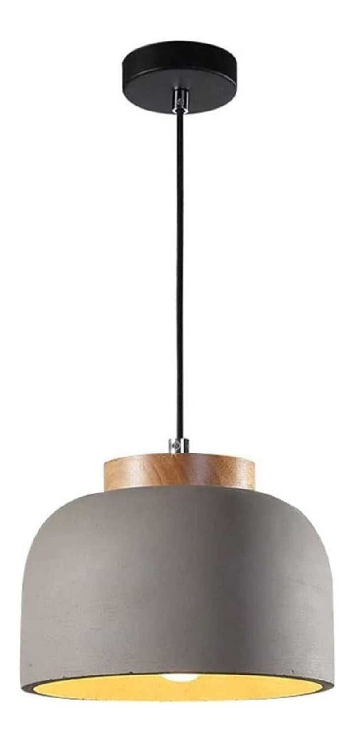Luminaire Noir a silhouette graphique de type suspension WZ-9323