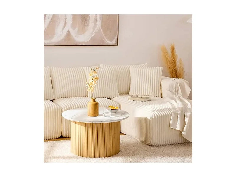 Table Basse Design Homelya 70cm Naturel