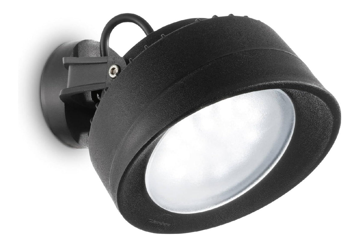 Luminaire Noir a silhouette graphique de type applique murale