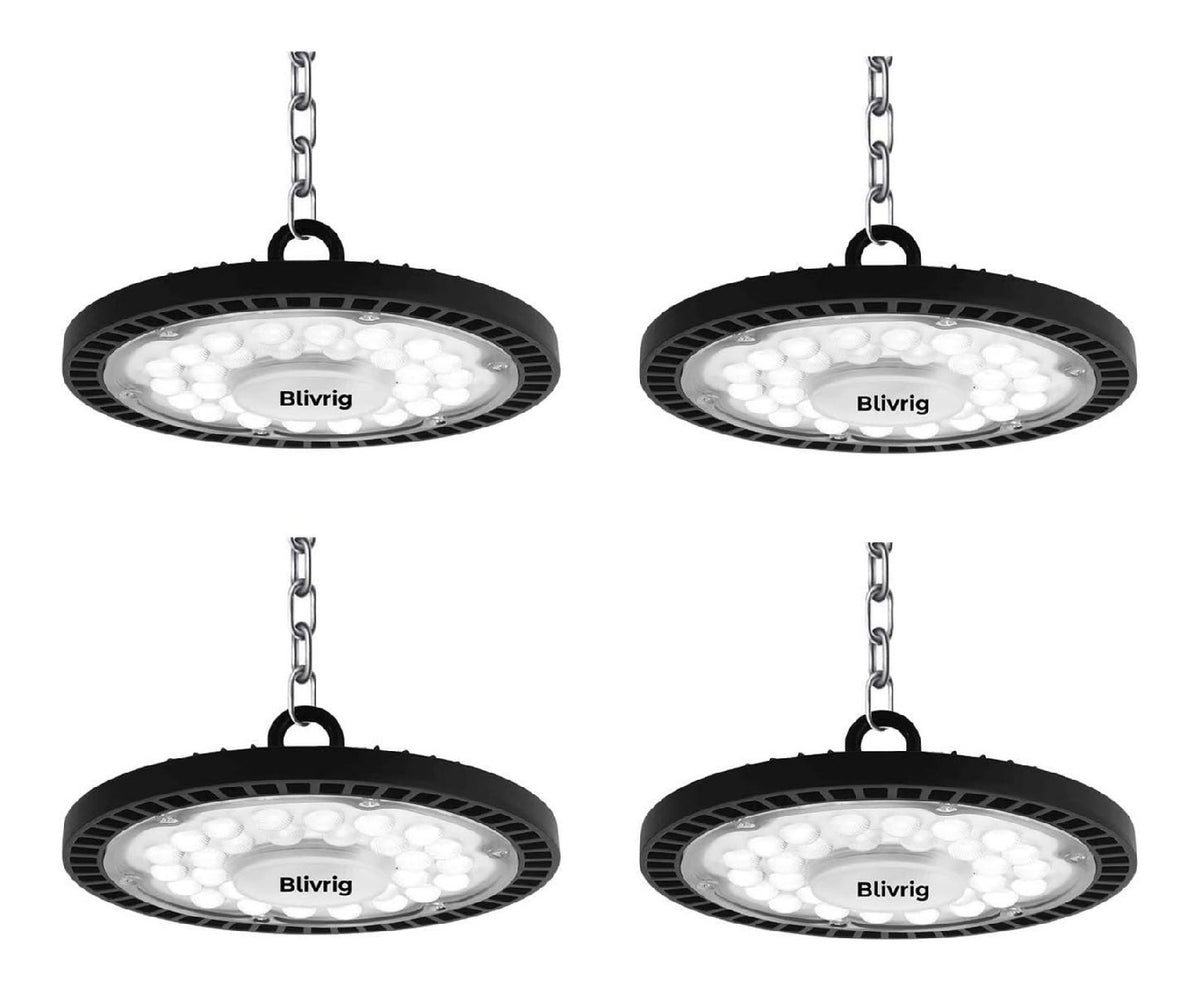 Solution lumineuse Blanc et Rouge au dessin sobre en format plafonnier 100W 6500K