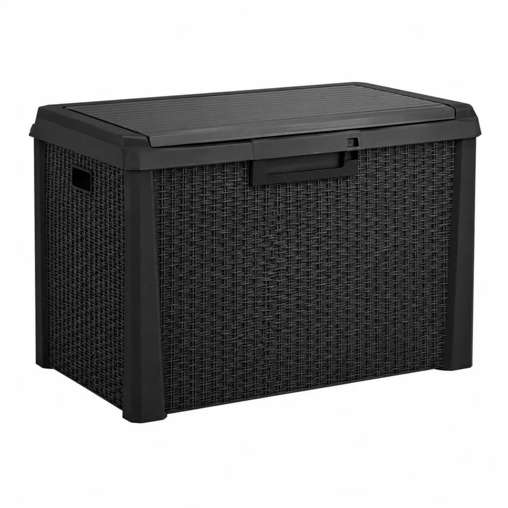 Coffre de rangement en plastique tress¨¦