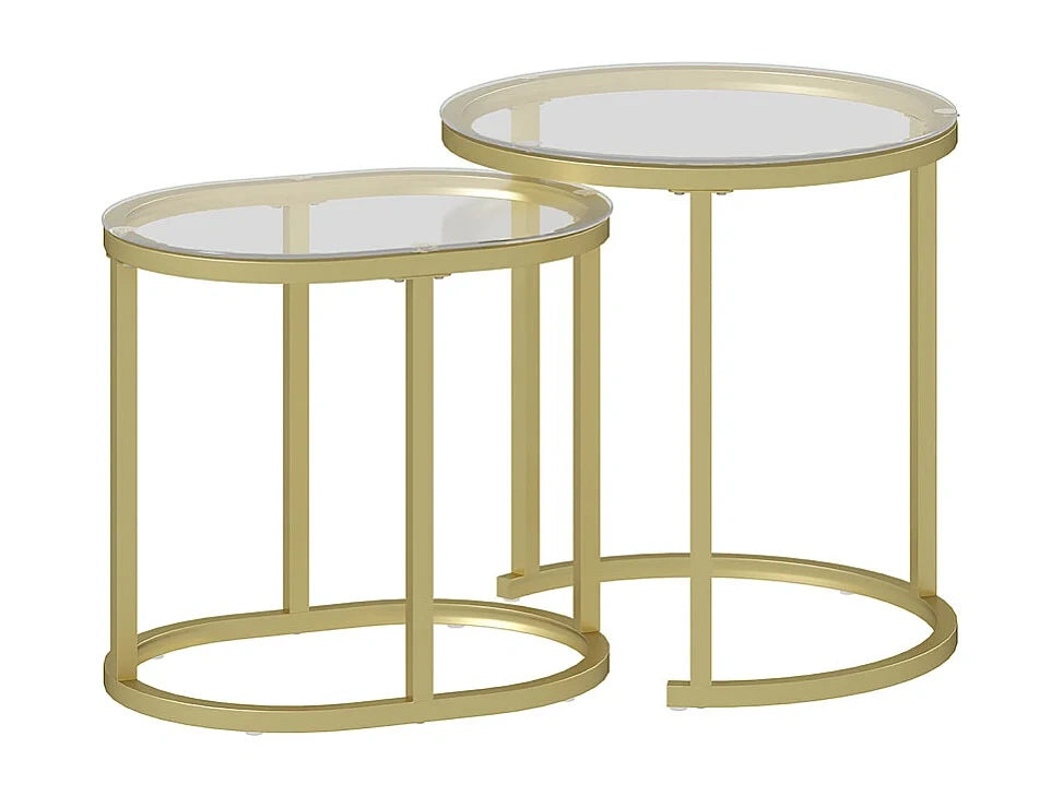 Dore verre trempe - Table basses