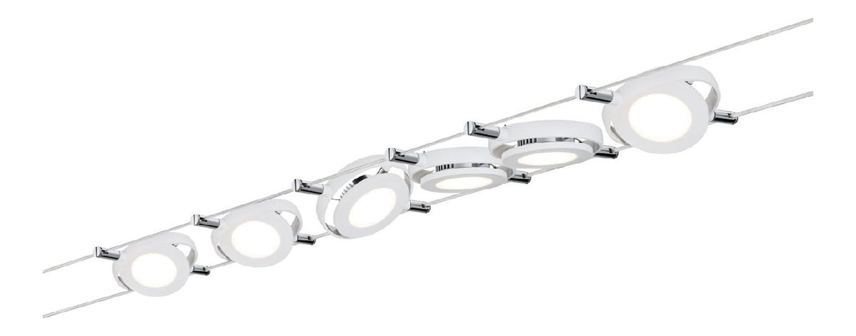 Plafonnier Blanc a presence elegante et lumiere agreable LE-7739