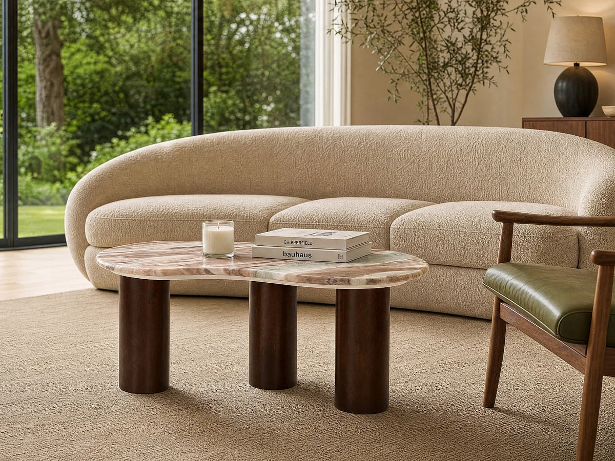 Table basse marbre
