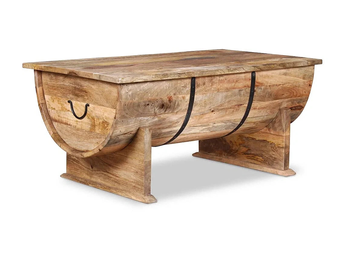 Bois de manguier - Table basse Manguier 88 x 50 x 40 cm