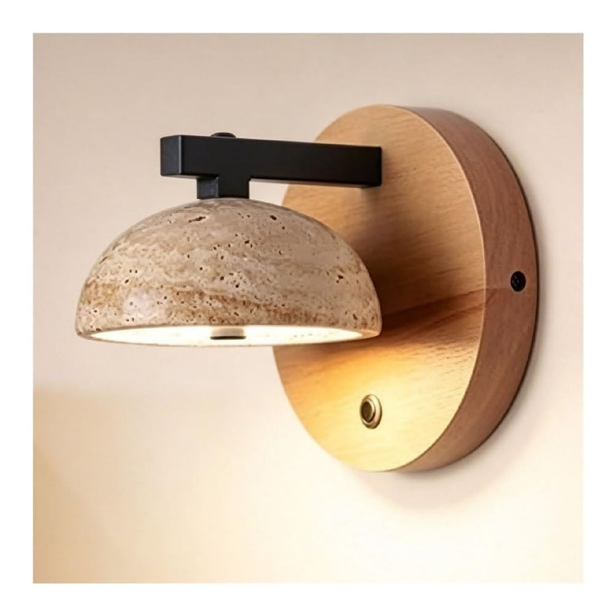 Applique murale Blanc et Ambre aux lignes epurees avec eclairage confortable TX-8784