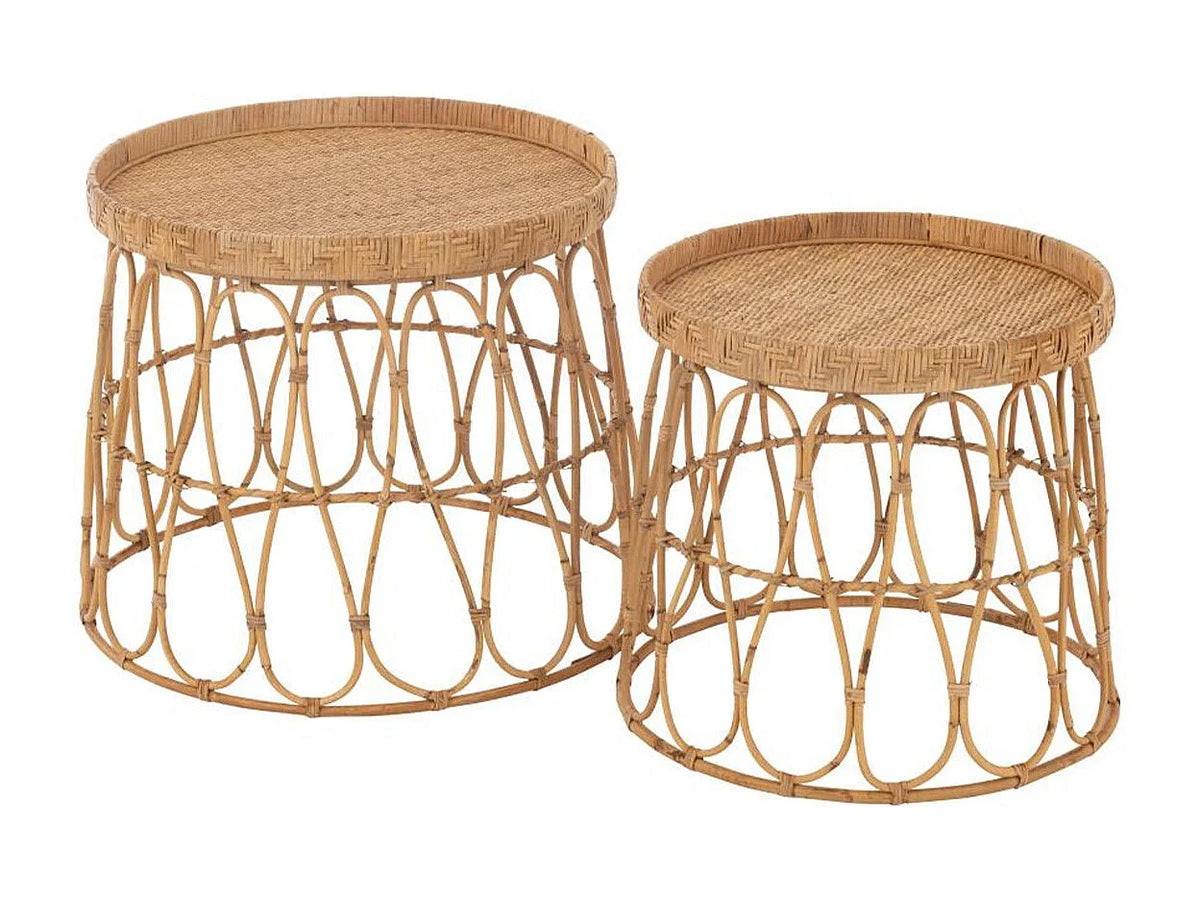 Naturel - Table basses - Rotin