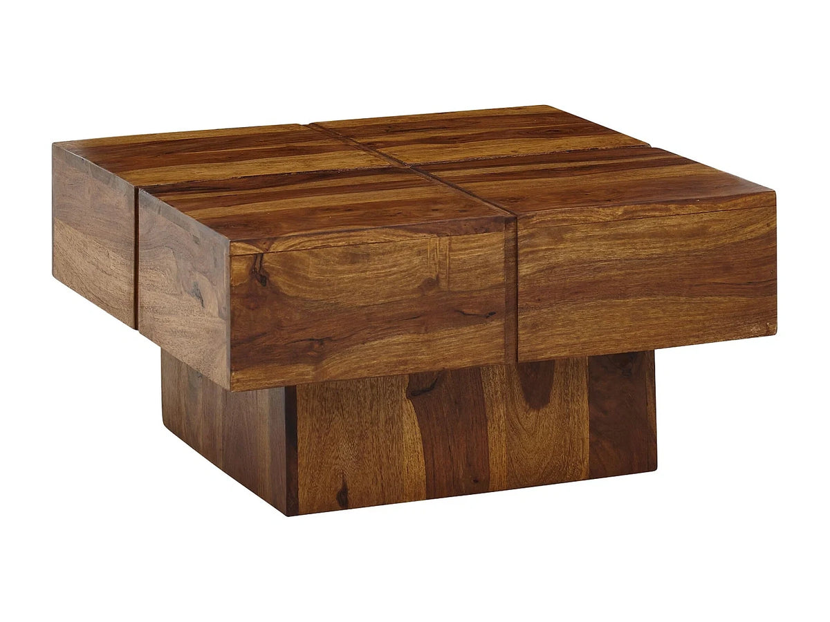 Table basse Blanc 57,5x57,5x30 cm