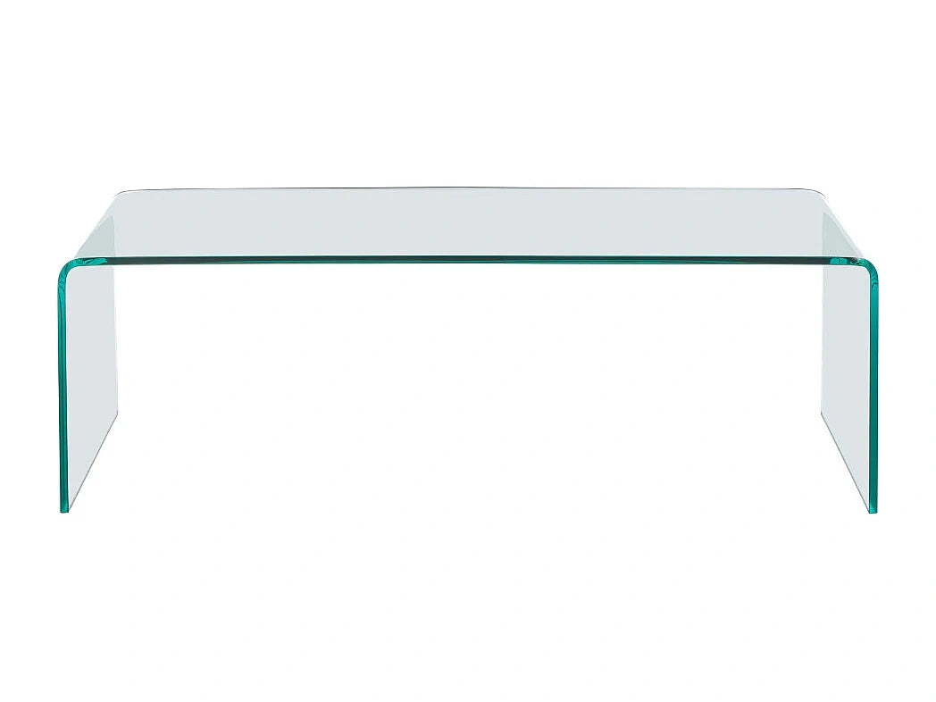 Nido Table basse verre L110cm Transparent