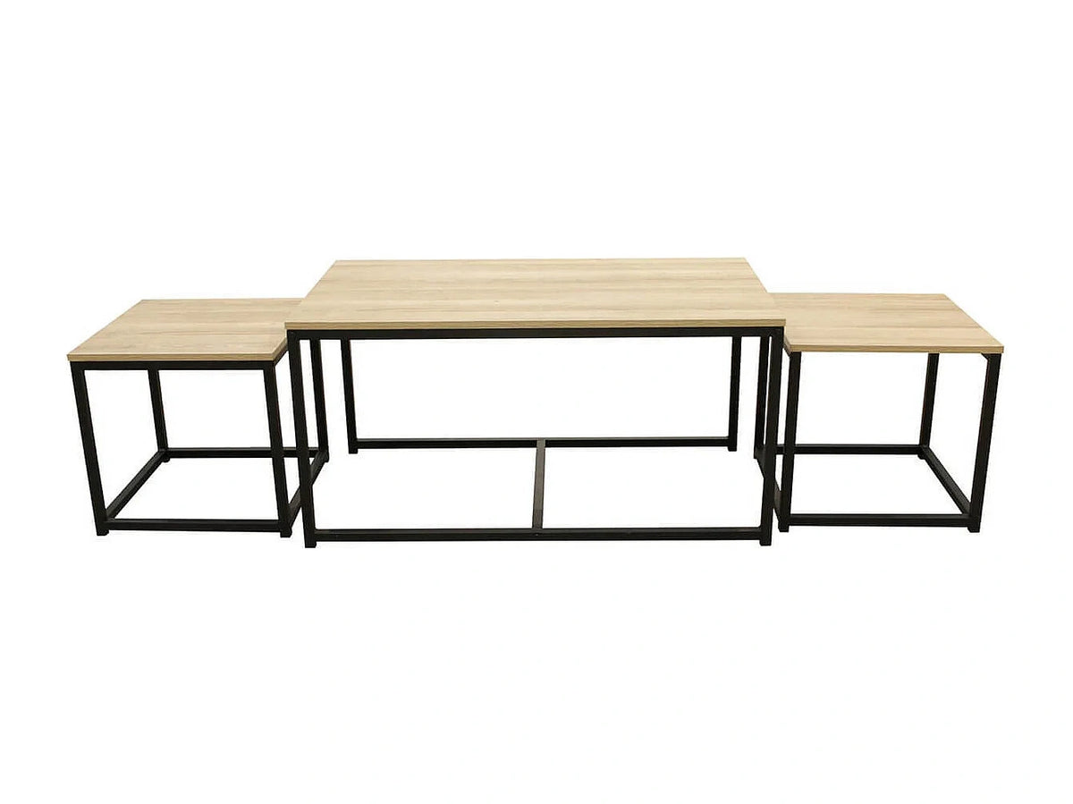 CYBELE Lot Tables Basses Gigognes