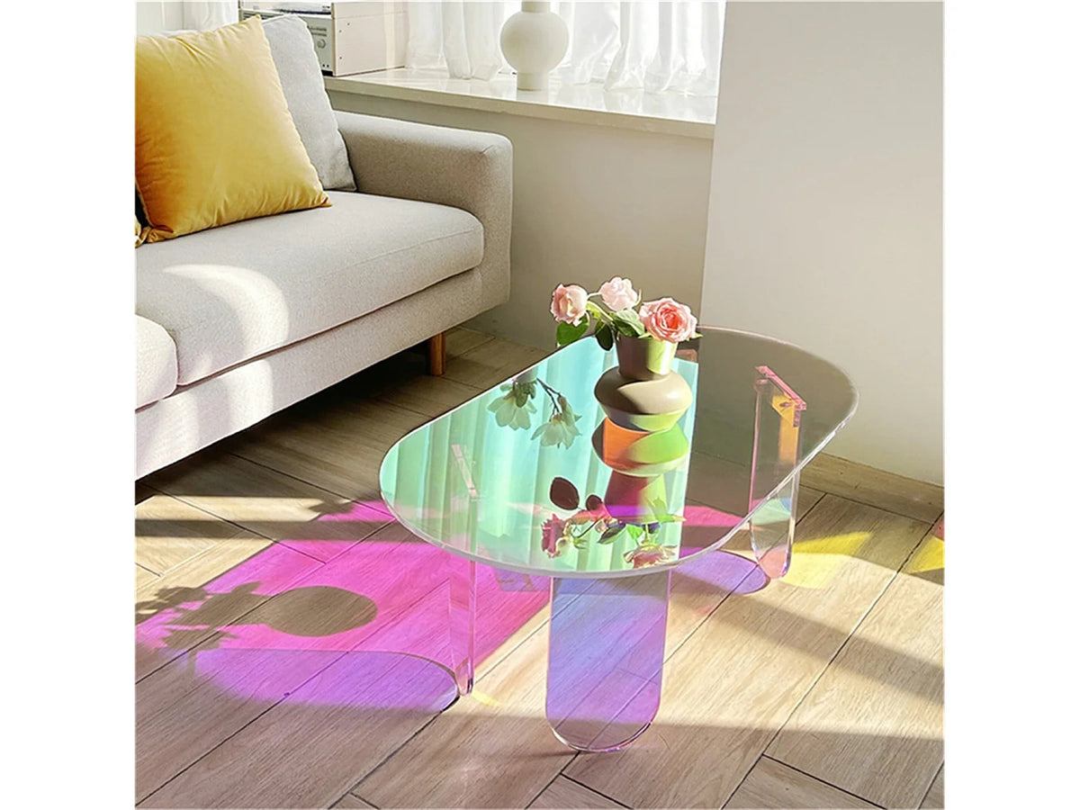 Table basse Transparent 95x50x36cm