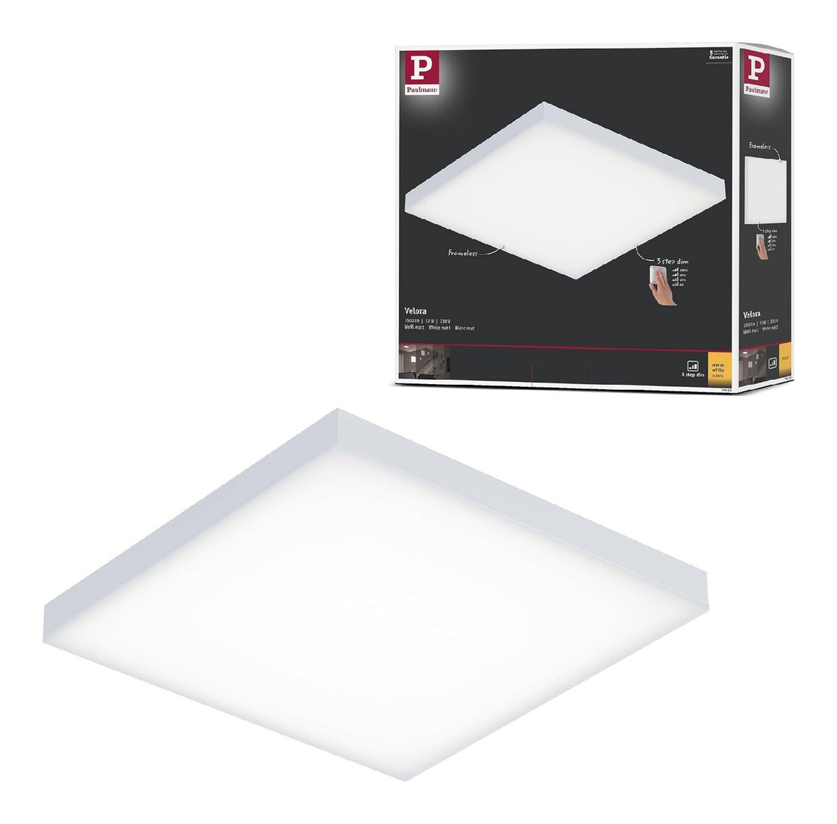 Eclairage Blanc et Ambre contemporain en version plafonnier 6W-5032