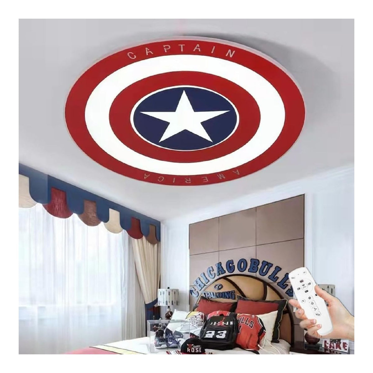 Solution lumineuse Blanc et Ambre au dessin sobre en format applique murale 24W 3000K