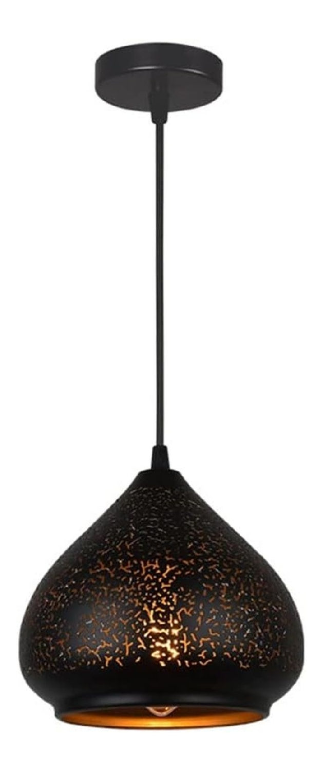Suspension Ambre au style moderne avec conception fonctionnelle 60 W E27 HT-9322