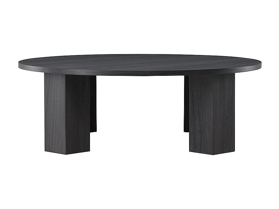 Table basse noir D120cm