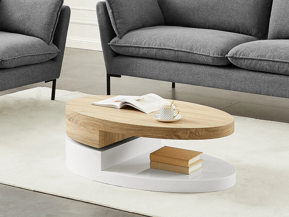 Mdf - Table basse blanc