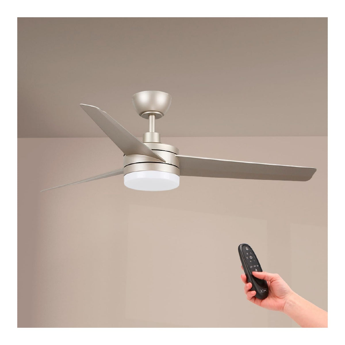 Solution lumineuse Gris et Rouge au dessin sobre en format luminaire 40W 3000K