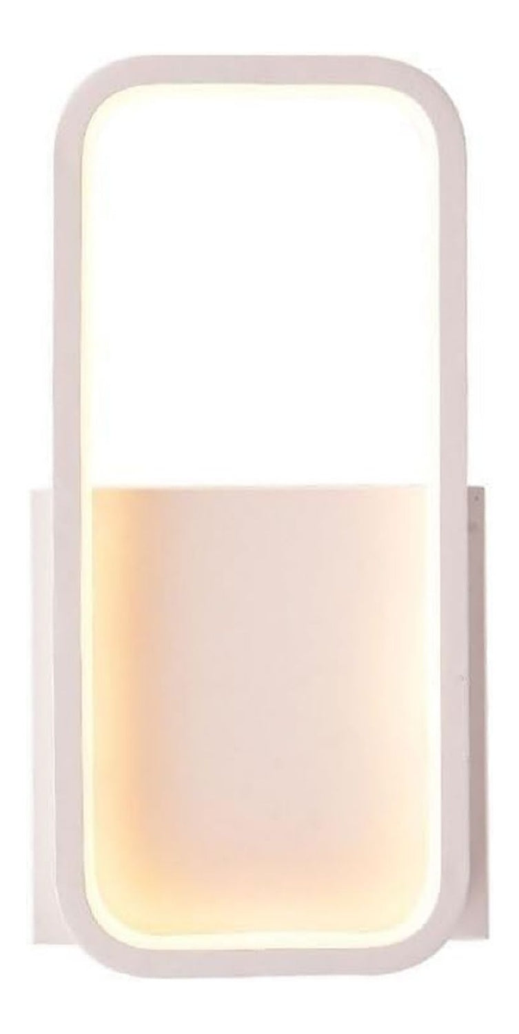 Applique murale Noir et Blanc a presence elegante et lumiere agreable 19 W