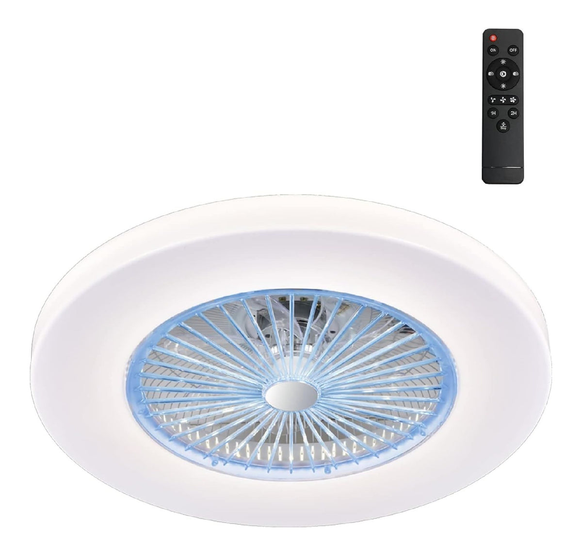 Solution lumineuse Blanc et Rouge au dessin sobre en format plafonnier 45 W 3000K