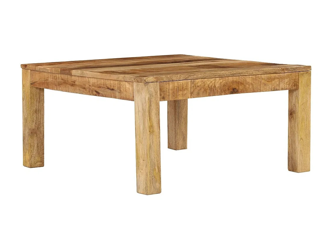 Bois de manguier - Table basse Manguier 80x80x40 cm