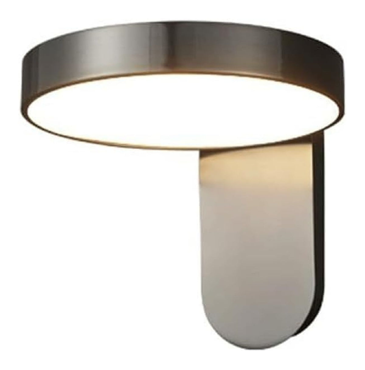 Luminaire Noir et Ambre a silhouette graphique de type applique murale 60 W