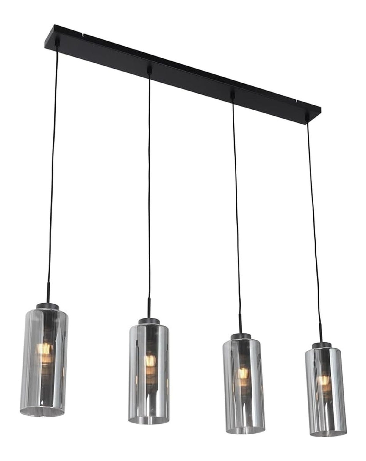 Eclairage Noir et Dore contemporain en version suspension IP20 E27