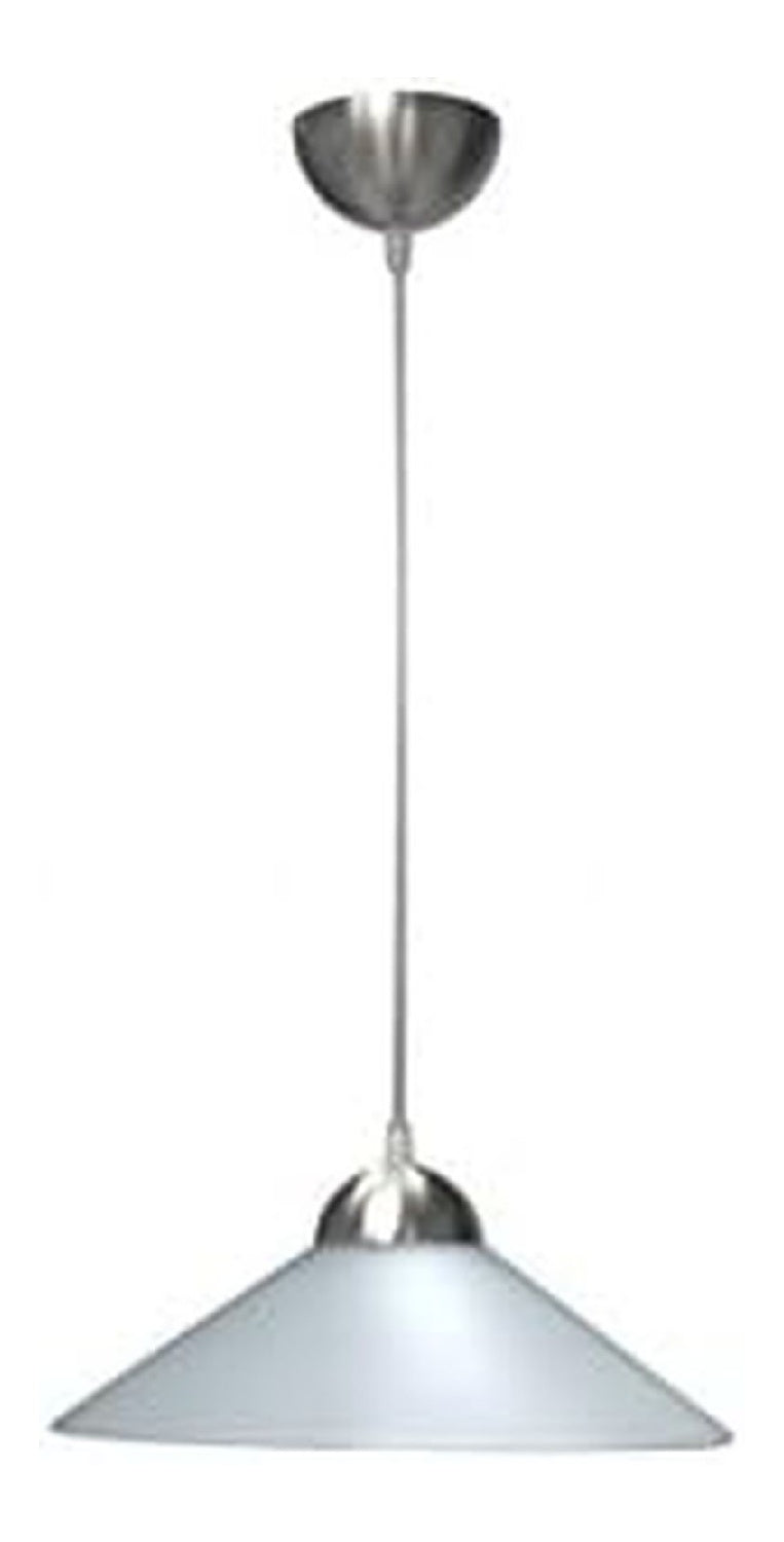 Suspension Blanc a presence elegante et lumiere agreable 105W E27