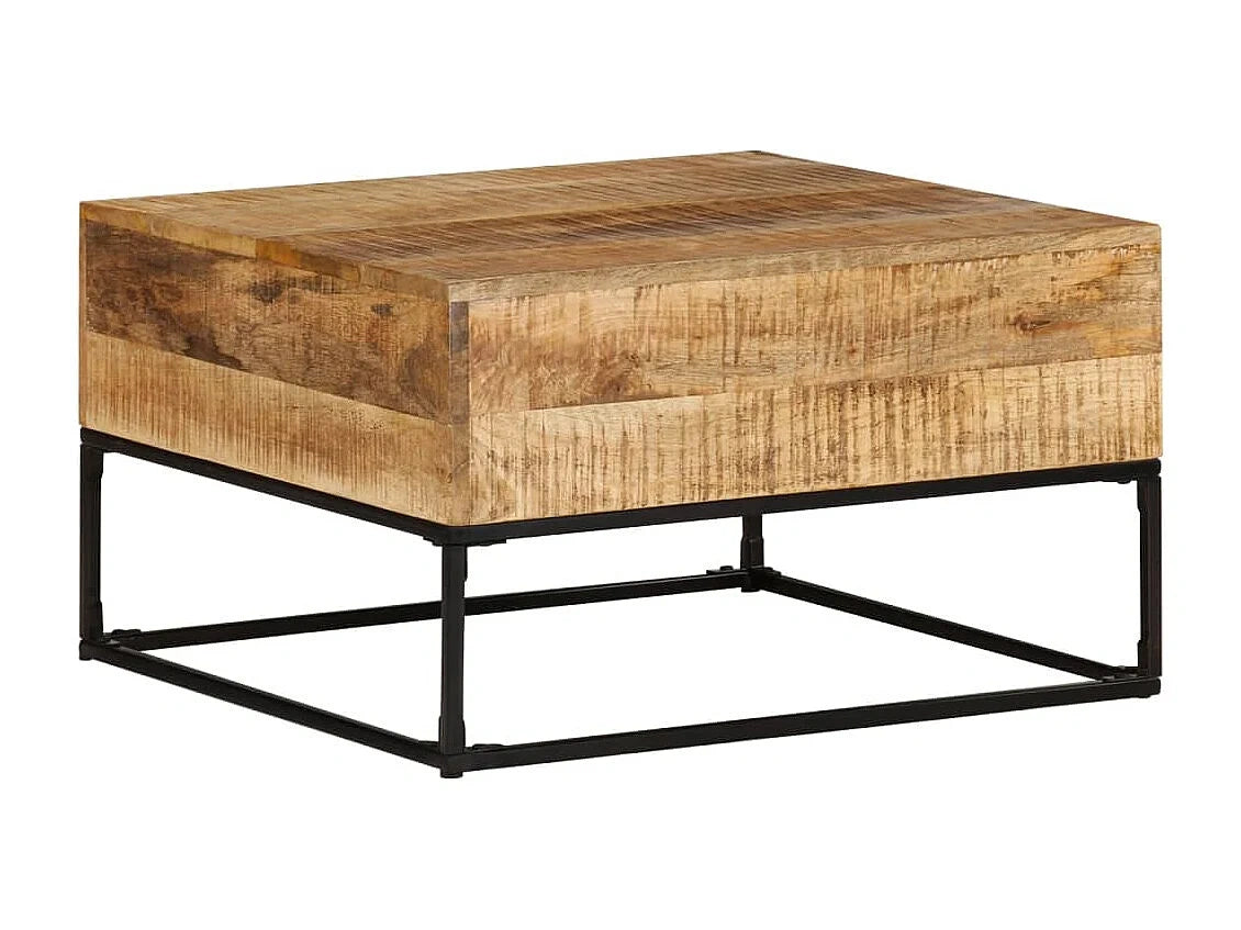 Bois de manguier - Table basse Manguier 68x68x41 cm