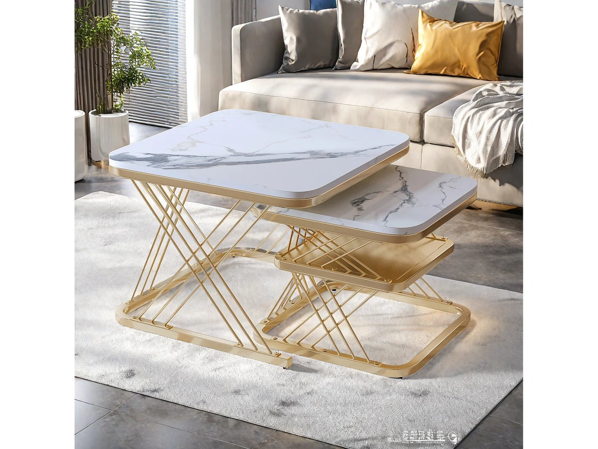 Table basses Blanc - Style moderne