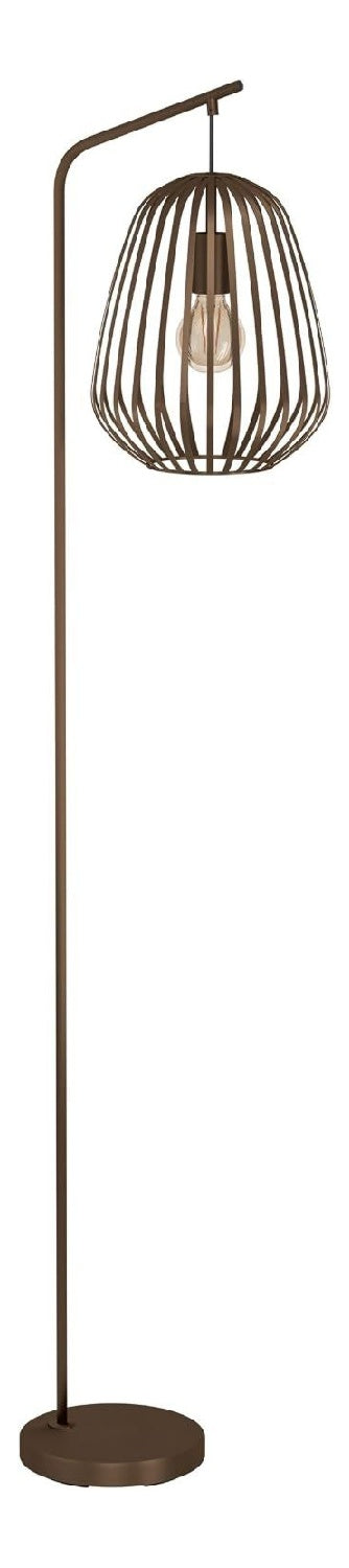 Solution lumineuse Bronze au dessin sobre en format lampadaire E27