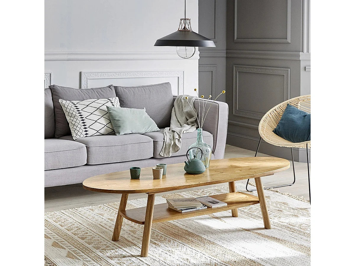 Table basse Bois naturel en bois massif