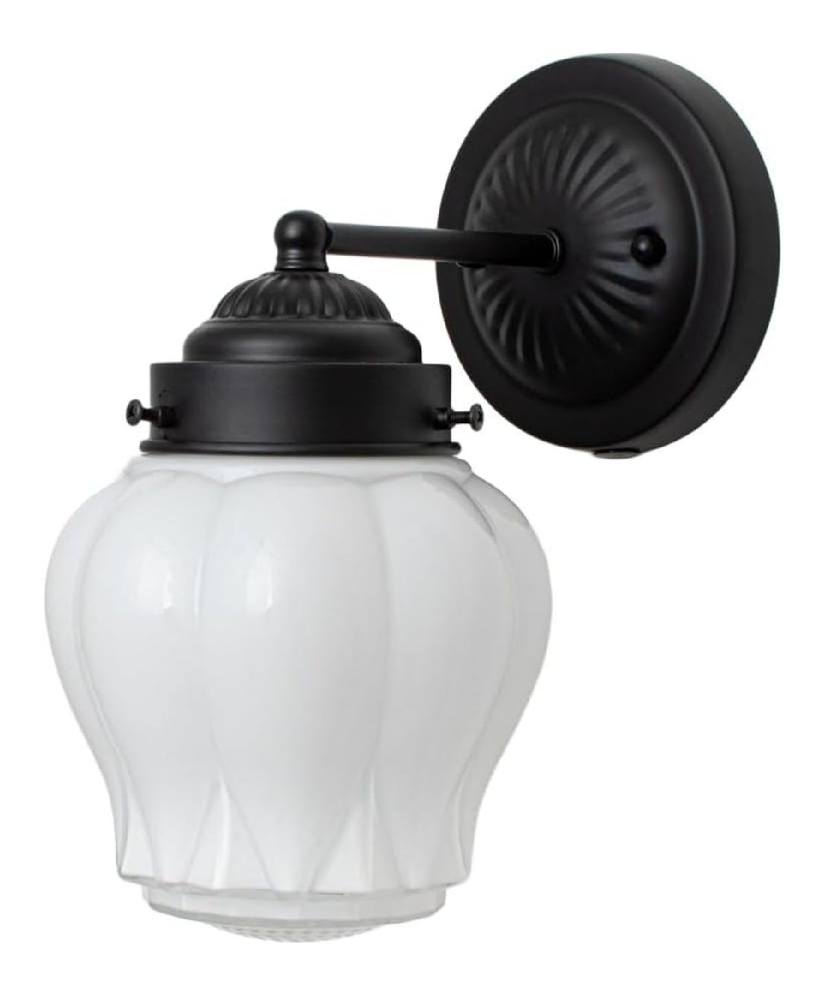 Solution lumineuse Noir et Blanc au dessin sobre en format applique murale YG-8219