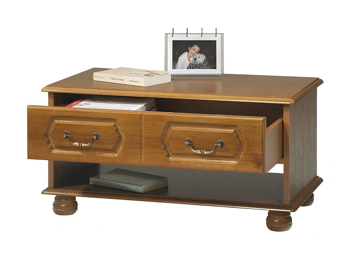Table basse chene - Style rustique