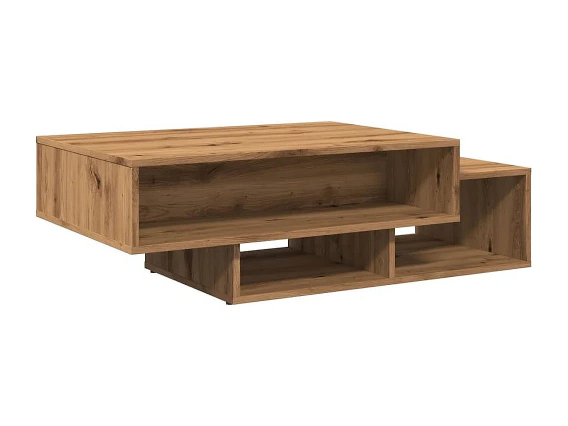 Bois d'ingenierie - Table basse chene 105x55x32 cm