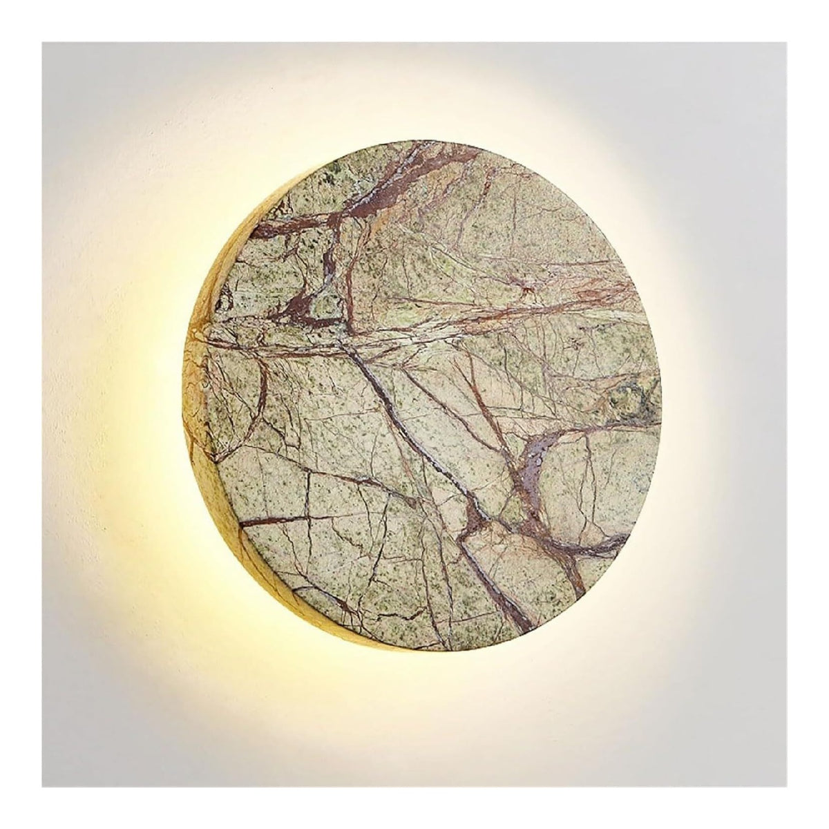 Eclairage Ambre et Vert contemporain en version applique murale 10 W IP65