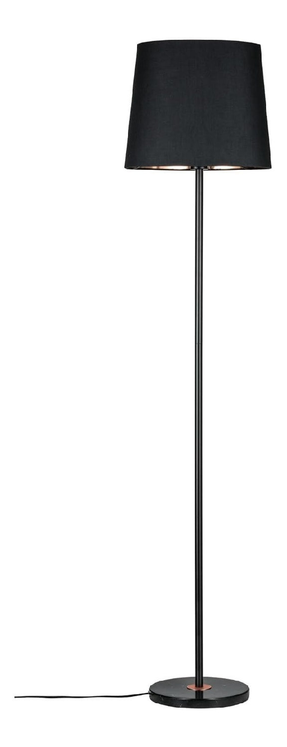 Lampadaire decoratif Noir et Cuivre avec diffusion lumineuse harmonieuse E27