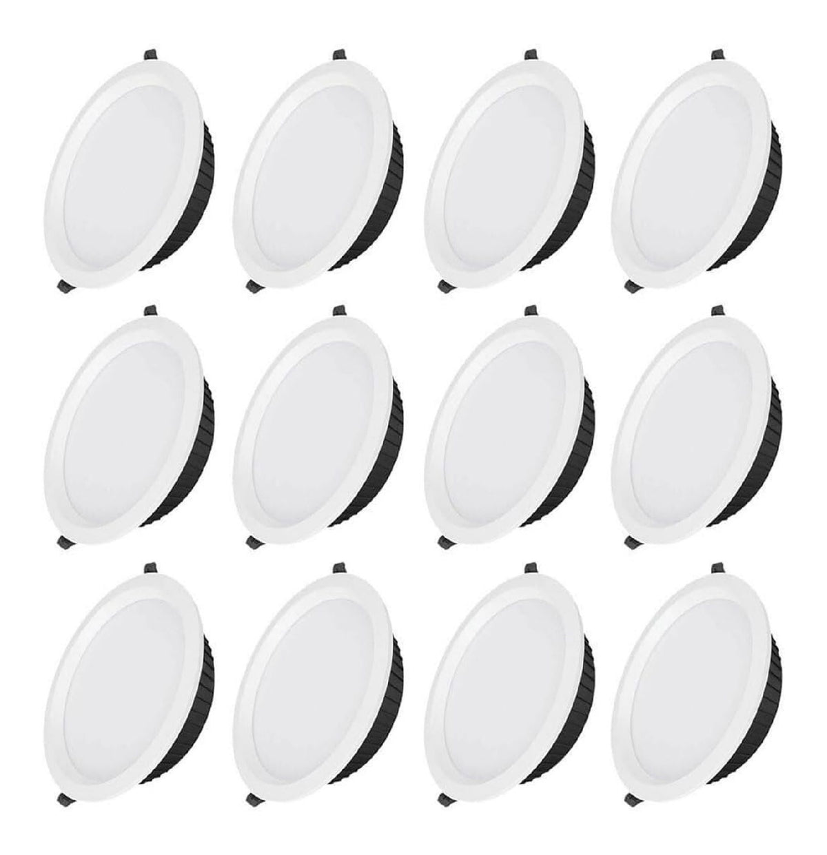 Plafonnier Blanc et Ambre a presence elegante et lumiere agreable 7 W