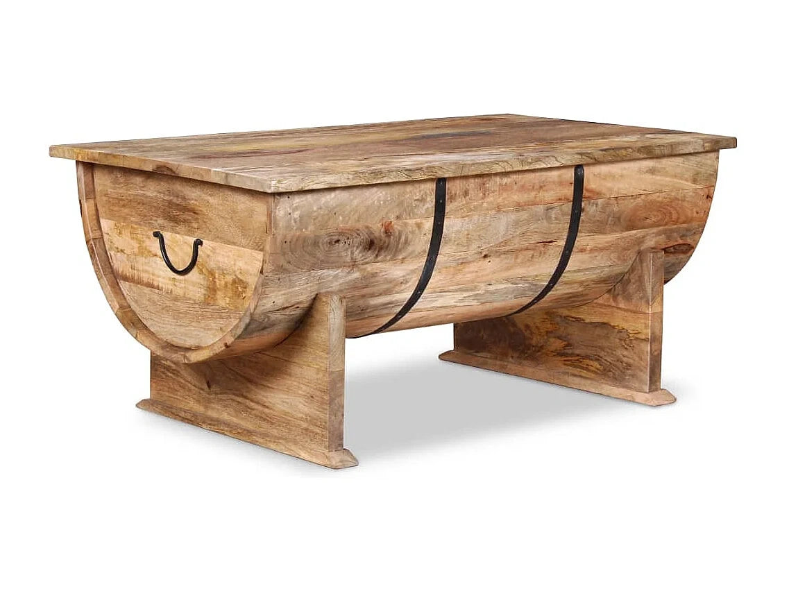 Manguier bois de manguier - Table basse 88 x 50 x 40 cm