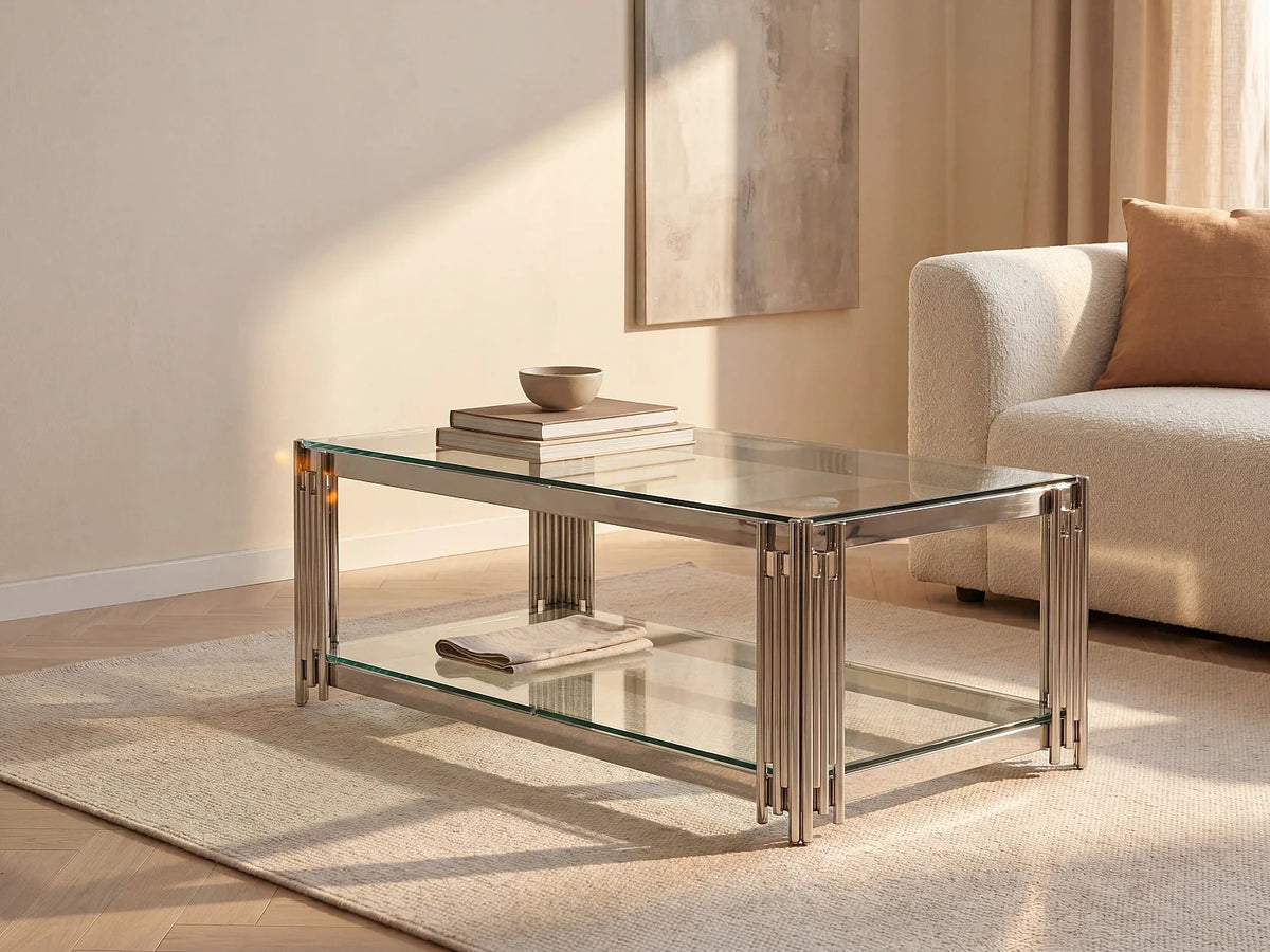 Design - Table basse dore
