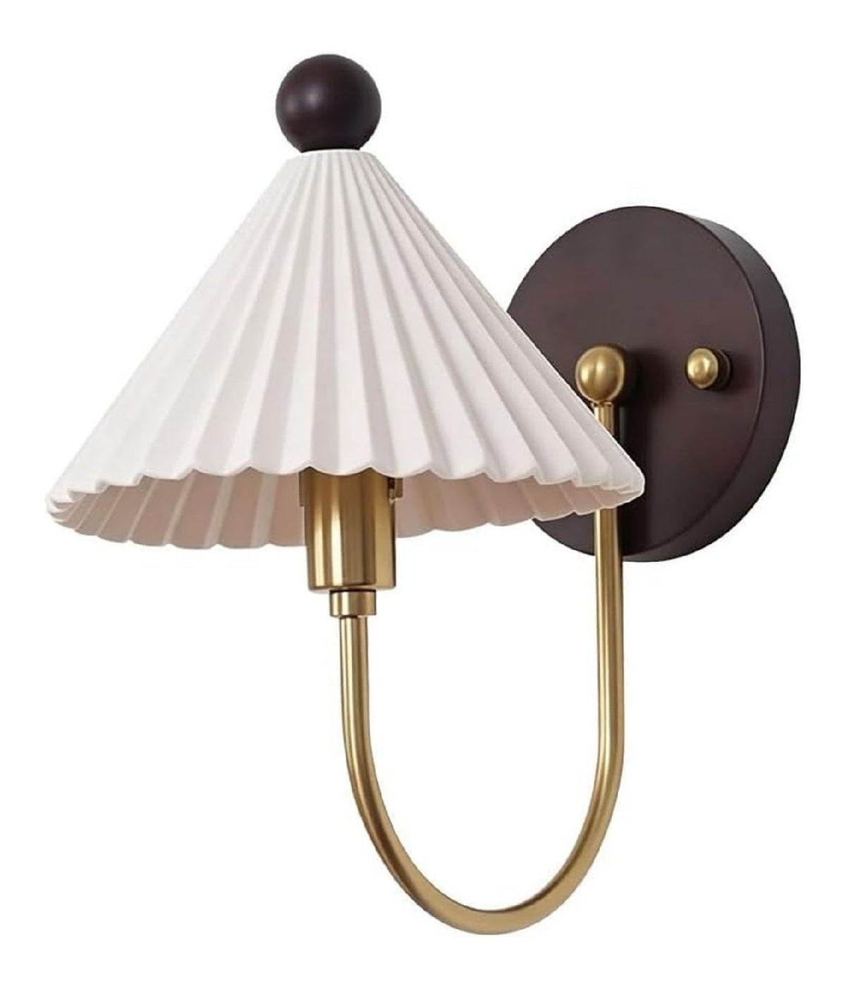 Eclairage Dore et Ambre contemporain en version applique murale E14 LG-8512