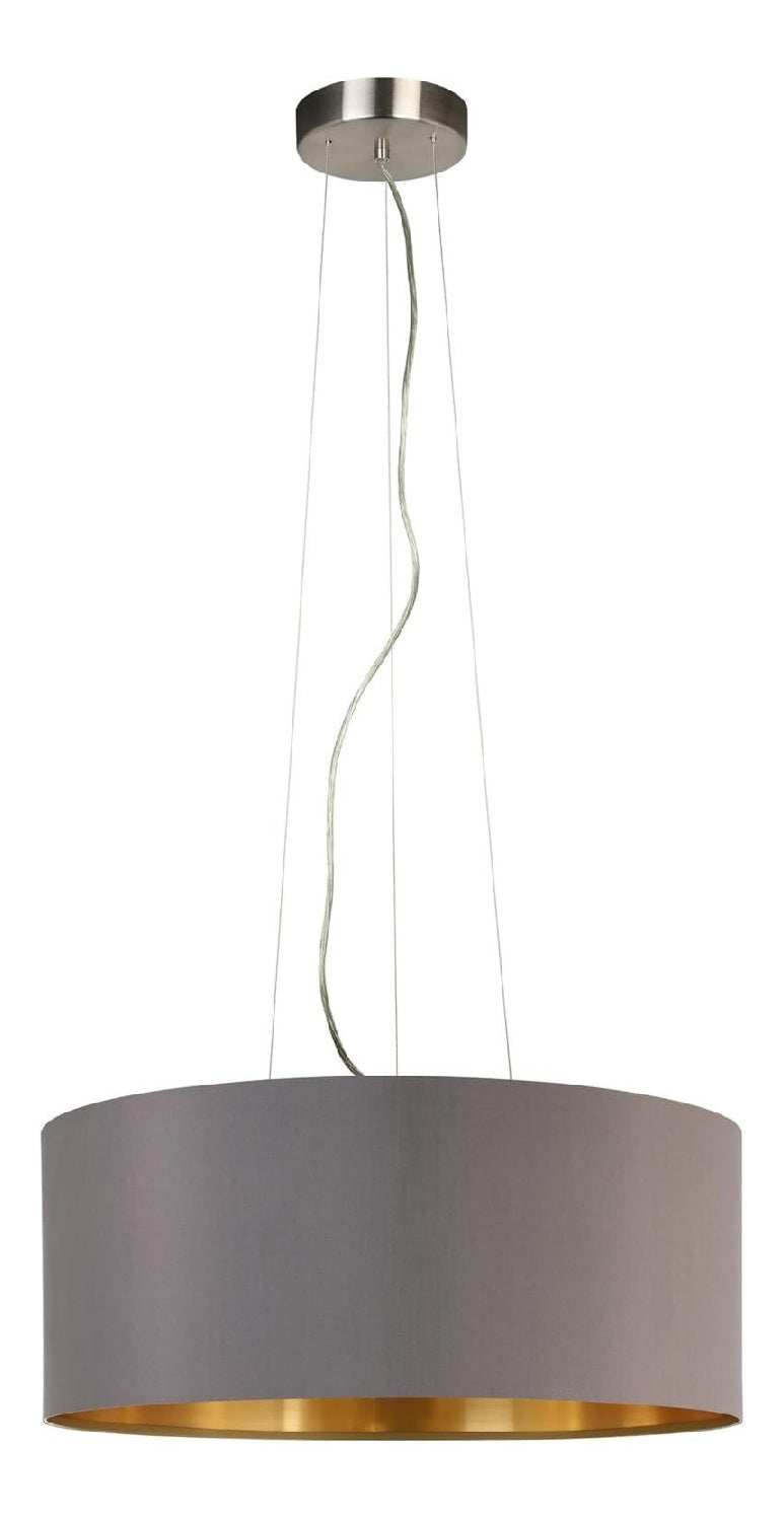 Suspension decoratif Dore et Ambre avec diffusion lumineuse harmonieuse 60 W E27
