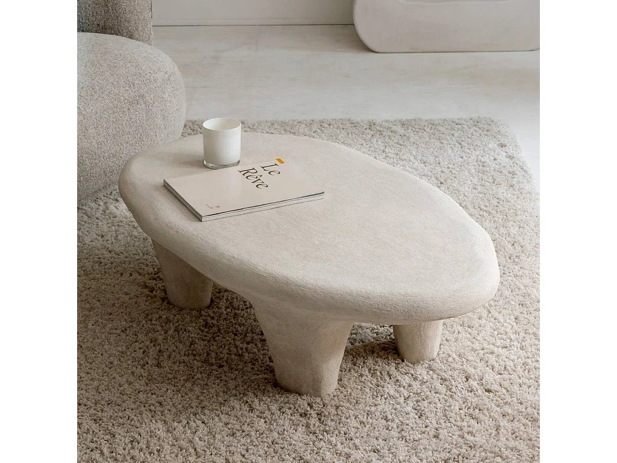 Table basse beton en beton