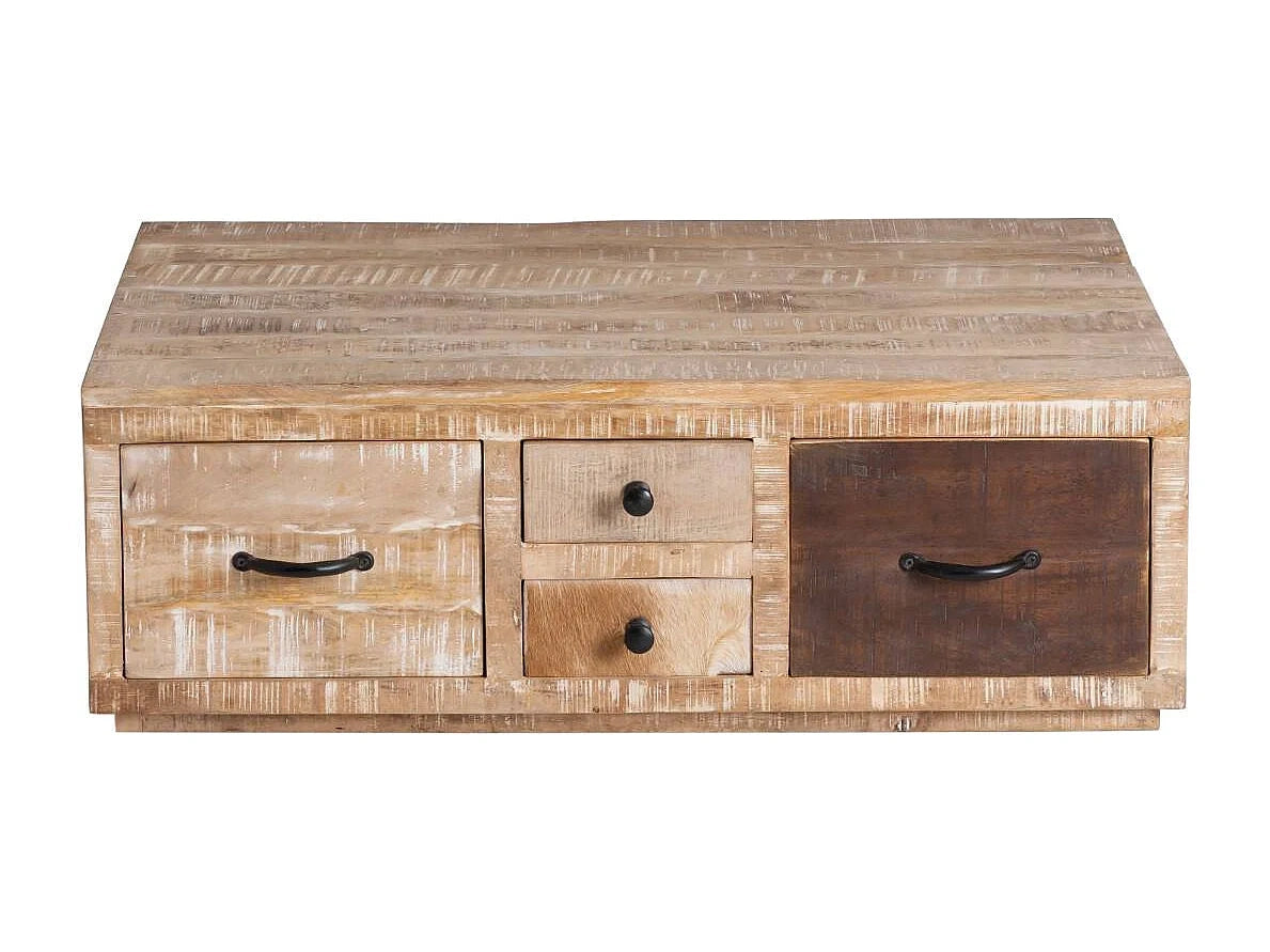 Table basse bois manguier Pio