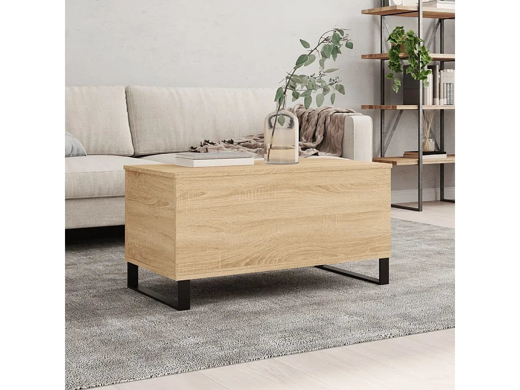 Table basse Chene sonoma 90x44,5x45 Bois d'ingenierie