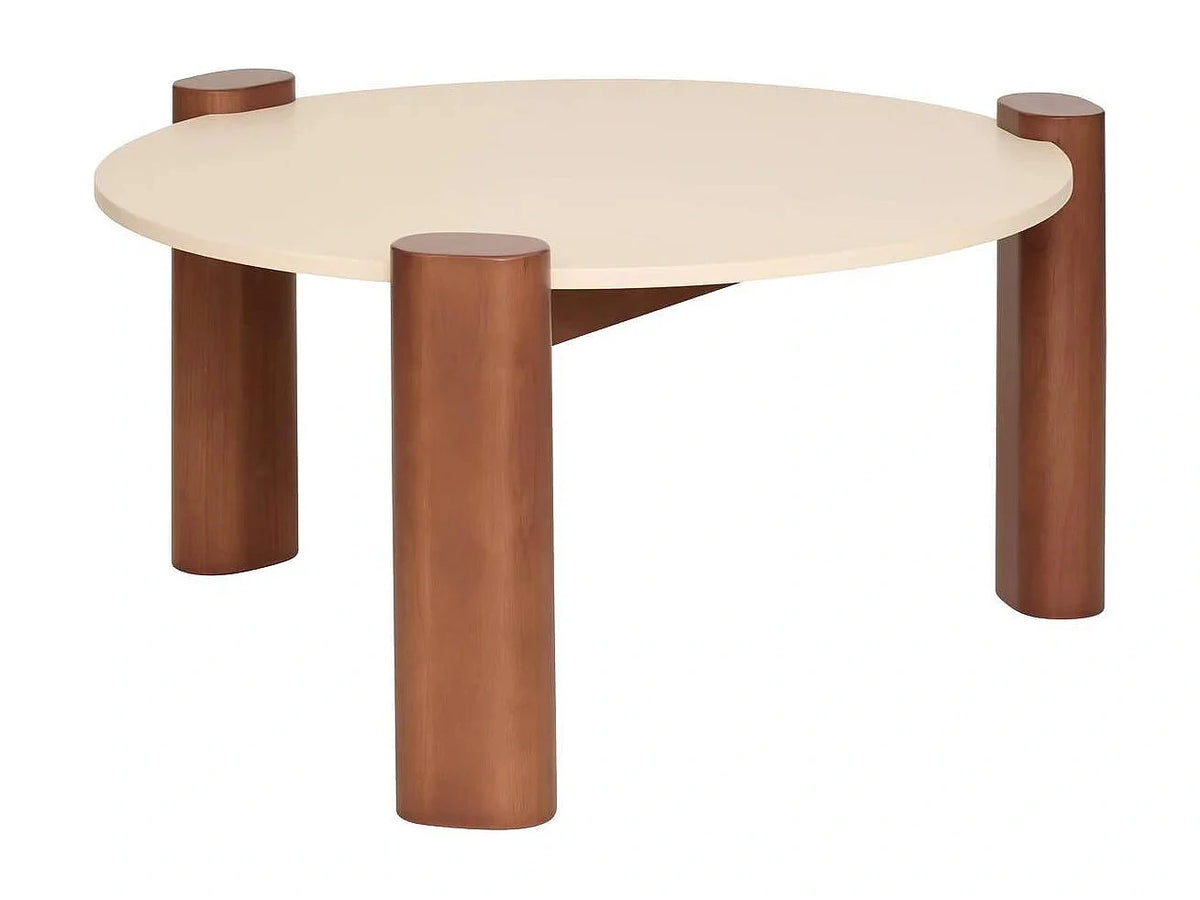 Table Basse Design Jilani 85cm Beige