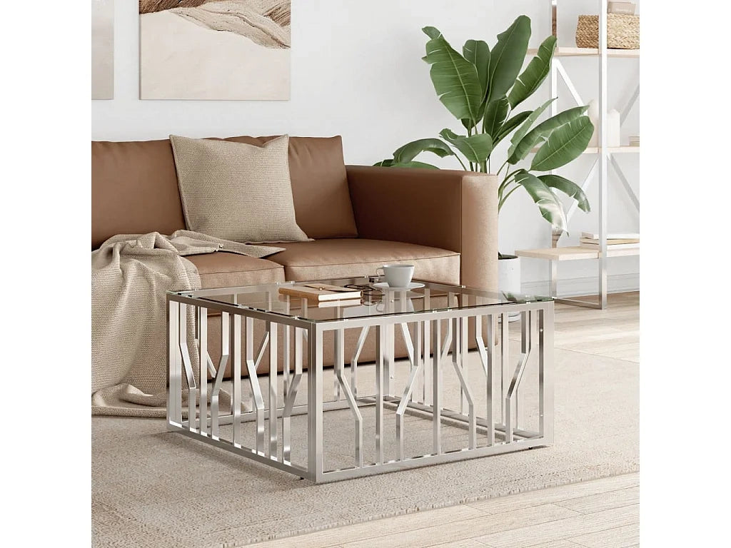 Tables basses Transparent 80x80x40 cm