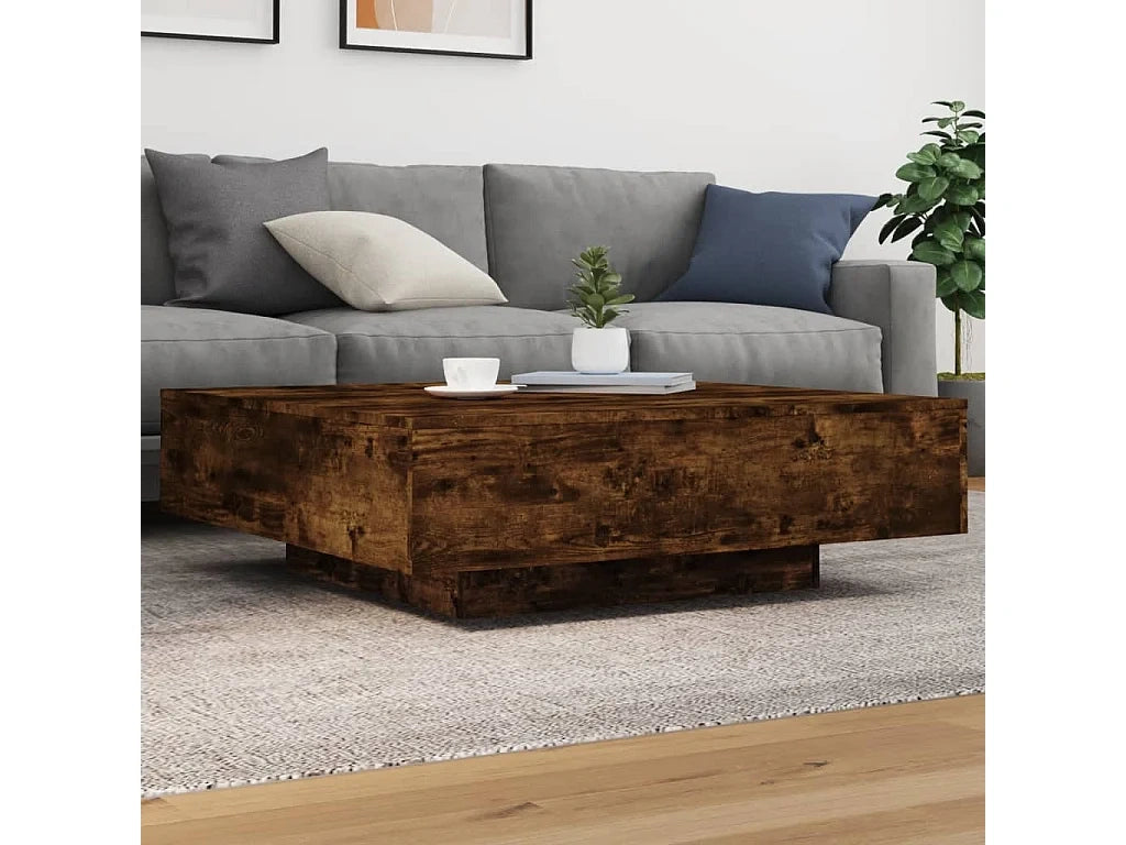 Chene chene - Table basse 100x100x31 cm