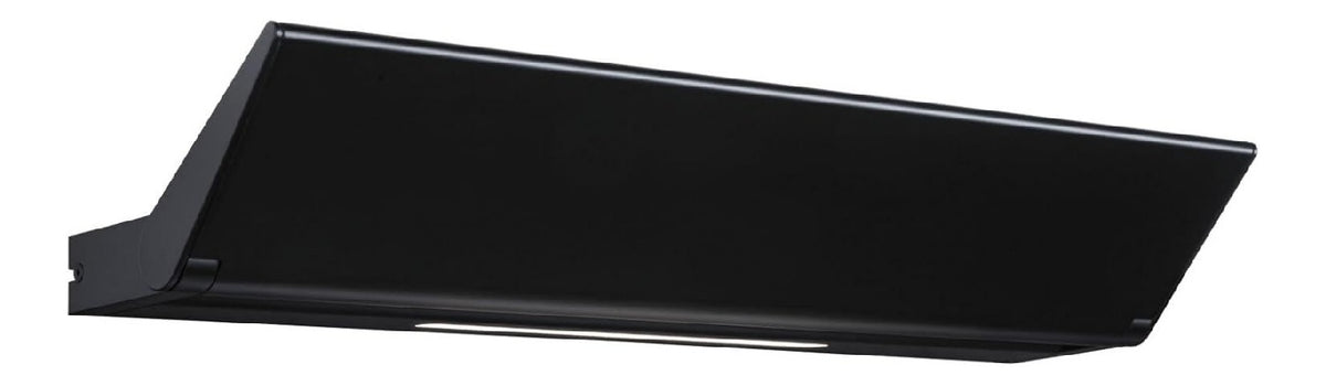 Luminaire Noir a silhouette graphique de type applique murale 2700K